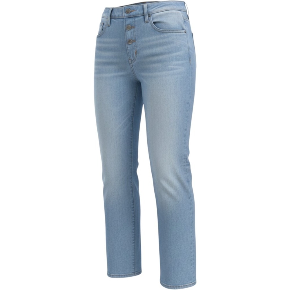 AG Adriano Goldschmied Alexxis Crop High Rise Vintage Jeans Light Wash 28R‎
